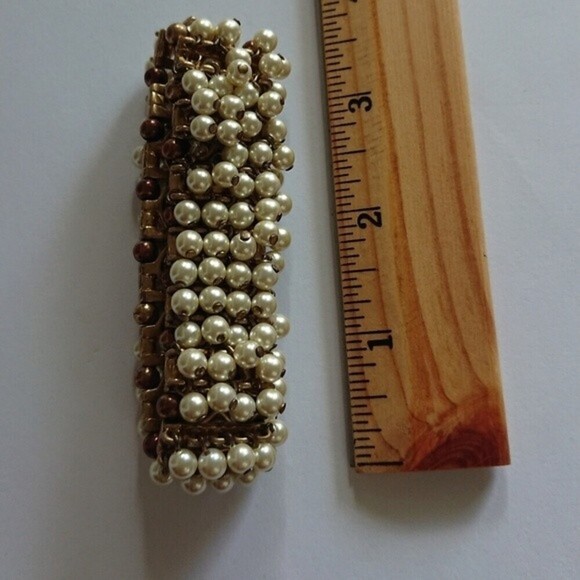 J. Crew multi-strand (five total) twisted faux pearl bracelet - Picture 10 of 10